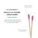 Shop The Humble Co. Natural Bamboo Cotton Swabs - 600 Eco-Friendly & Sustainable Violet Swabs for Ears Make-up Pet Care & Cleaning - Buy Online on GoSupps.com