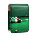 Lipstick Case Leather Lip Gloss Lipstick Organizer with Mirror Mini Lipstick Holder Bag Billiard Balls Colorful M445j5gpsw