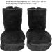 Electric USB Heating Shoes for Men & Women - Plush Soft Slip Resistant Washable Warm Heated Shoes (Black Sizes 36-46) - Buy Online on GoSupps.com