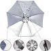 Massmall Hands-Free Umbrella Hat 27 UV Protection for Women Men - Blue (1 Pack) - Buy Online on GoSupps.com