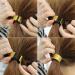 Gothic Punk Metal Hair Ties for Women and Girls - Elastic Hair Clips Ponytail Cuff Headwear in Gold - Buy Online on GoSupps.com
