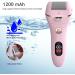Electric Foot File Callus Remover | IPX7 Waterproof Portable Electronic Foot Scrubber | Pedicure Tool for Removing Dead, Hard, Cracked Dry Skin | Powerful Pedi Spa (Pink) - Buy Online on GoSupps.com