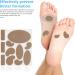 Dohia Moleskin Adhesive Pads - Feet Blister Prevention Padding | Anti-wear Heels Stickers - Buy Online on GoSupps.com