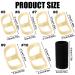 SAREAL 11Pcs Oval Finger Splints & Sleeves Kit 6 Pcs Graduated Oval Trigger Finger Splints and 5Pcs Finger Sleeves for Trigger Mallet Arthritis and Straightening -Size 5 6 7 8 9 10 - Buy Online on GoSupps.com