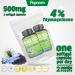 Organic Black Seed Oil Capsules 500mg - 2 Packs, 4 Months Supply | 4% Thymoquinone, Vitamin E & Omega 3 6 9 | Immune System & Joint Health Support - Buy Online on GoSupps.com