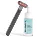 SolaWave 4-in-1 Facial Wand and Renew Complex Serum Bundle | Red Light Therapy for Face and Neck | Microcurrent Facial Device for Anti-Aging | Face Massager with Anti-Wrinkle Serum | Matte Black
