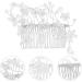 Angoily Piece Hair Comb Miss Hair Fork Prom Plastic - Buy Online on GoSupps.com