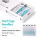 Finemie Tattoo Cartridge Needles 20Pcs Disposable 11RL Tattoo Needle for All Machines - 1211RL #12 - Buy Online on GoSupps.com