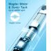 High Power Rechargeable Sonic Electric Toothbrush for Adults - 5 Modes, 4 Brush Heads, 42000 VPM Motor, Black - Buy Online on GoSupps.com