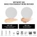 Molain 12-Piece White Round Sponge Puff Set 2.2 Inch - Facial Powder Blender Puffs for Liquid Foundation Makeup - Foam Applicator for Cosmetic Cleanser - Buy Online on GoSupps.com