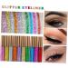 Mikinona Glitter Eyeliner 10pcs Liquid Eyeliner Lady for Shining Women Sequins Glitter Liquid - Buy Online on GoSupps.com