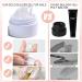 Nailgil Solid Builder Gel - Solid Builder Gel for Nail Polish Solid Nail Glue Gel 3D Nail Sculpture Gel with Tool Set Salon DIY at Home White 15 g - Buy Online on GoSupps.com