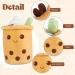 BoBa Plushie Bubble Tea Fruit Pillow 35cm - Soft Skin-friendly Comfortable Cushion Stuffed Toy - Buy Online on GoSupps.com