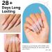 AIMEILI 5-in-1 Rubber Base Gel Set - Sheer Pink Nude Color Gel Nail Polish - UV LED Soak Off - Elastic Nail Strengthener - Long Lasting - 6pcs x 10ml - Gift Kit 52 - Buy Online on GoSupps.com