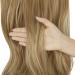 Halo Wavy Curly Synthetic Hair Extensions 18Inch 4.3 Oz Dirty Blonde - Heat Resistant Fiber - No Clip Hidden Wire for Women - OMGREAT - Buy Online on GoSupps.com