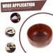 Frcolor Wooden Shaving Brush & Soap Shell for Men | Eco-Friendly Bamboo Razor Cup for Smooth Shaves - Buy Online on GoSupps.com
