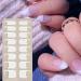 Bandaux Semi-Durcis pour Ongles Autocollants Gel Fran ais | Fournitures Manucure Sans Dommage pour Femmes Filles D butantes Passionn es Beaut  - Buy Online on GoSupps.com