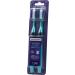 Ooak Tapered Toothbrush with V++Arc Soft Bristles XL Brush Head - 2 Pack in Cyan/White - Buy Online on GoSupps.com