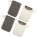 PLAFOPE 8 Pcs Black Linen Soap Bag Soap Holder Household Soap Savers Bag Cotton Soap Bags Homemade Soap Flax - Buy Online on GoSupps.com