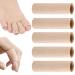 Obidodi 5pcs Cuttable Toe Cushions Tube Toe Tubes Sleeves Made of Elastic Fabric Lined with Silicone Gel Toe Sleeve Protectors Relief Toe Pressure Pain Corns Blisters Calluses (L Diameter 2.5CM)