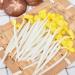 Alipis 12pcs bean sprouts Model decorations pretend lifelike vegetable adornment decorate fruit vegetables decorative vegetable artificial pvc Green bean sprouts Yellow 9.00X1.00X1.00CM - Buy Online on GoSupps.com