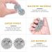 2-Piece Massage Hedgehog Ball & 8-Piece Acupressure Ring Set | Magnetic 32mm Stress Relief & Finger Massage Devices | International Shipping Available - Buy Online on GoSupps.com