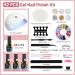 MEFA Gel Nail Polish Starter Kit - 52 PCS, 28 Colors, Long Lasting, All Seasons Set - DIY Home Salon Design Gift - Buy Online on GoSupps.com