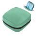 Pure light green women's napkins-storage bag menstrual pad bag portable menstrual cup pocket with zipper for teenagers girls women women