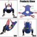Divided Leg Sling for Elderly Disabled Patient Hoist Sling Use with Patient Lifts and Ceiling Hoists for Paralyzed Elderly and Disabledload-230Kg/507Lb L Large - Buy Online on GoSupps.com
