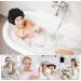 Fuyamp 2 Packs Satin Sleep Cap Adjustable Silky Sleep Bonnet for Women Long Curly Hair Double-Sided Waterproof Satin Hair Cap Extra Large Sleep Satin Bonnet for Women Girls Sleeping Black+White - Buy Online on GoSupps.com