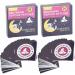 Jauarta 48-Piece Sleep Aid Stickers - Acupuncture Points for Insomnia Relief with Essential Oils - Buy Online on GoSupps.com