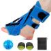 Tbusingoto Plantar fasciitis Night rail plantar fascitis relief brace 3 adjustable straps plantar fasciitis night schiene relief plantar fascititis achilla tendon inflammation