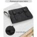Relavel Waterproof Hanging Toiletry Bag for Men and Women - Large Travel Shaving and Makeup Organizer in Black - Buy Online on GoSupps.com