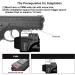 3-in-1 Tactical Laser Light Combo | Red Green Blue Purple Laser Beams | 600 Lumens Flashlight | USB Rechargeable | Strobe & Steady Flashlight for Pistols | Picatinny Rail Compatible - Buy Online on GoSupps.com
