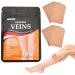 Varicose Veins Treatment for Legs 12PCS Varicose Veins Patch Spider Veins Removal for Legs Treatment Patch Relief Leg Pain Strengthen Capillary Health & Improve Blood Circulation