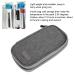 Insulin Cold Storage Bag - Waterproof Portable Cool Bag for Patient Care | Black Bottom Red Flower Design | Imported Oxford Cloth Material | Grey Color - Buy Online on GoSupps.com