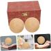 Beaupretty 2 STK Chinese Handballs - Marble Massage Balls for Muscle Relief & Fitness | Baoding Balls - 5.50cm Yellow - Buy Online on GoSupps.com