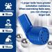 Lung Exerciser - Acapella Flutter Valve Device for Mucus Clearance & Lung Expansion | Breathing Trainer for Recovery - Dark Blue-e - Buy Online on GoSupps.com