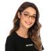 DOOViC Blue Light Filter Computer Reading Glasses Cat Eye Lightweight Frames TR1046 1046 Tortoiseshell 1.0 x