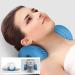 Hyqhyx Neck Relief Cushion - Portable Neck & Shoulder Tension Relief for Pain & Muscle Relaxation - Blue - Buy Online on GoSupps.com