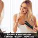 Cool Breeze 2 in 1 Flat Iron | Professional Air Flow Hair Styling Tool for Long Lasting Curls & Waves - 15 Sec Heat Up - Buy Online on GoSupps.com