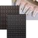 JMEOWIO 12 Sheets Colorful Star Nail Art Stickers Decals - Self-Adhesive Silver Design Decoration Supplies - Buy Online on GoSupps.com