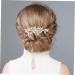 Angoily Crystal Hair Accessories Tiara Hair Pin Hair Clip Rhinestone Bobby Pins Hair Barrettes Rhinestone Hair Side Comb Bridal Hair Side Comb Zinc Alloy Hair Comb Wedding Bride - Buy Online on GoSupps.com