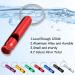 49 Piece Emergency Whistle Keychain Set Aluminum Survival Whistle for Camping, Hiking, Boating 7 Colors - Buy Online on GoSupps.com