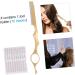 Buy Minkissy Thinning Hair Razor Set | Rustproof Steel Hair Styling Tool | 18x2cm Golden Manual Cutter for Salons - International Shipping Available - Buy Online on GoSupps.com