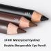Crayon Eyeliner et Sourcils Waterproof Yeux 2-en-1 Double Taille-Crayon Sans Bavure Application Lisse Longue Tenue pour le Contour des Cils la Lisi re et les Sourcils - Buy Online on GoSupps.com