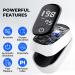 Accurate Fingertip Pulse Oximeter - Blood Oxygen Saturation & Pulse Rate Monitor - International Shipping Available - Buy Online on GoSupps.com