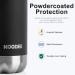 Koodee 9oz Small Stainless Steel Vacuum Insulated Water Bottle for Kids - Matte Black | Leak Proof & Double Wall Insulation - Buy Online on GoSupps.com