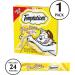 TEMPTATIONS Creamy Chicken Puree Cat Treats - 24-Pack (288g) - Buy Online on GoSupps.com