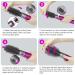 Buy Anti-Flying Nozzle & Round Volumizing Brush for Dyson Airwrap HS01/HS05 | Smoothing Dryer Attachment – Enhance Your Styling Experience - Buy Online on GoSupps.com